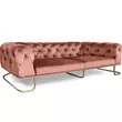 New Chester kanapé, rózsaszín