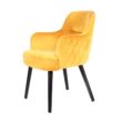 Toledo steppelt szék sárga színben