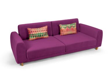 Amsterdam 2 személyes kanapé lila színben
