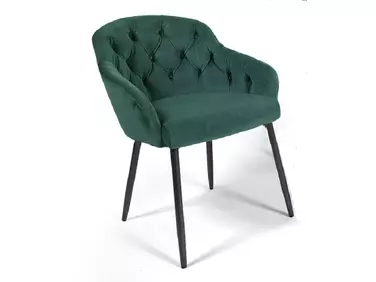Arthur Chester szék, petrol színben, különleges, Ambiente szövettel
