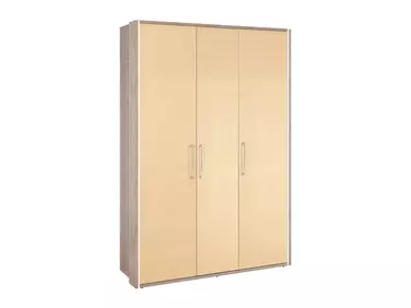 BOX 3 ajtós szekrény matt cappuccino ajtókkal, L140