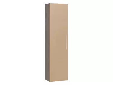 Box 1 ajtós felsőszekrény matt cappuccino fronttal, L40/H160