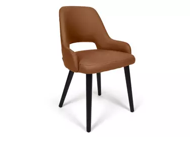 Clark szék barna színben, különleges, Ambiente szövettel
