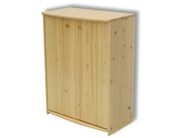 2 ajtós, 90 cm magas borovi fenyő komód LZ-22
