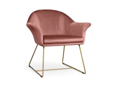 Form rózsaszín fotel