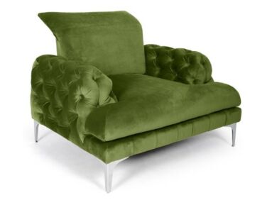 Galla chester fotel, zöld