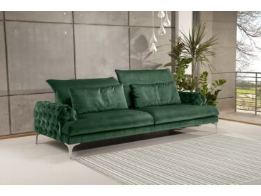Galla chester kanapé smaragdzöld