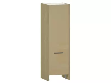 Gazelle magas állószekrény, beépíthető hűtőnek, 1 ajtós, matt, L66