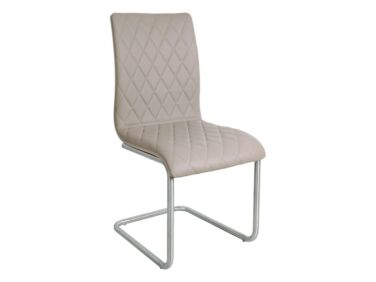 INES cappuccino textilbőr szék (2 darabos csomagban rendelhető).