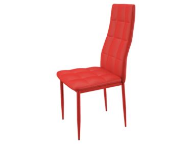Star piros textilbőr szék (2 darabos csomagban rendelhető)