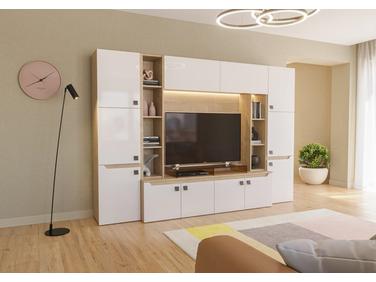 Living  Smart nappali, L290 cm, fehér