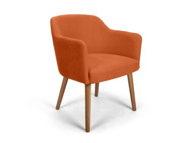 Sofia narancs kárpitos szék