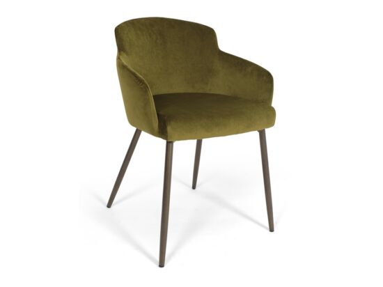 Arthur szék, zöld színben, különleges, Ambiente szövettel