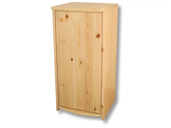 1 ajtós, 106 cm magas borovi fenyő komód LZ-32