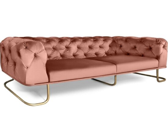 New Chester kanapé rózsaszín