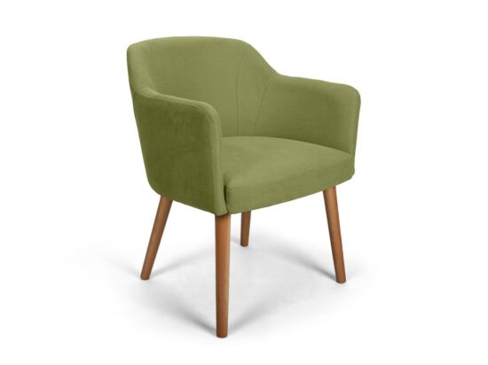 Sofia zöld kárpitos szék