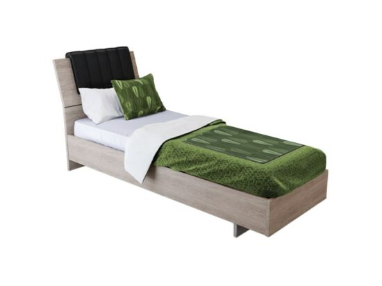 Box ágy matractartóval olasz tölgy színben 90x200