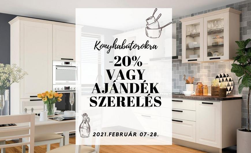 Februári konyhabútor ajánlatok